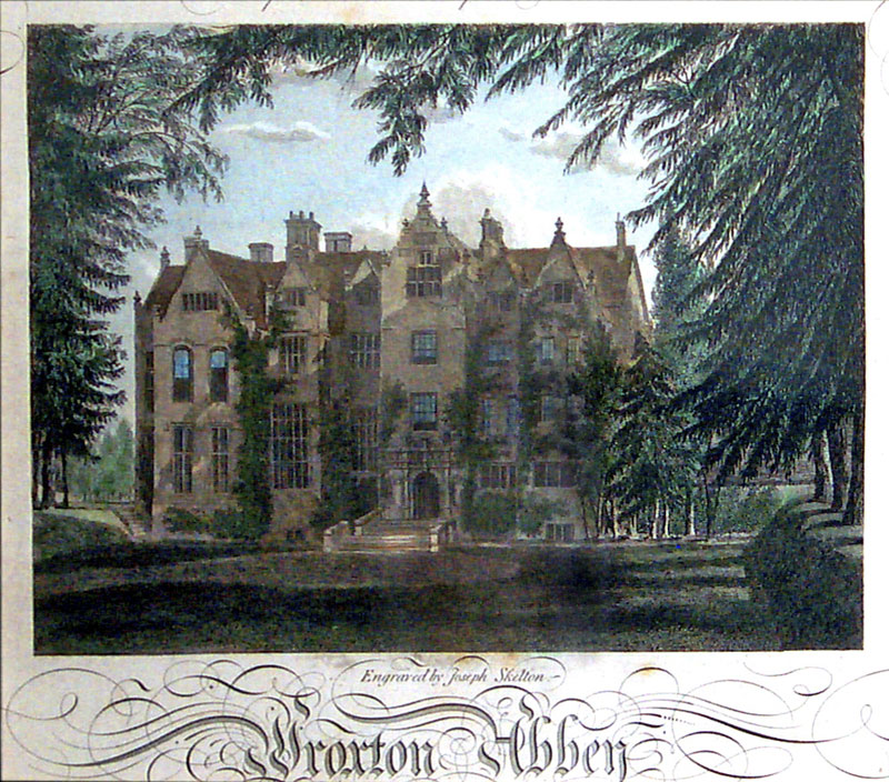 Joseph Skelton Print of Wroxton Abbey