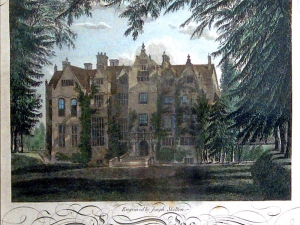 Joseph Skelton Print of Wroxton Abbey