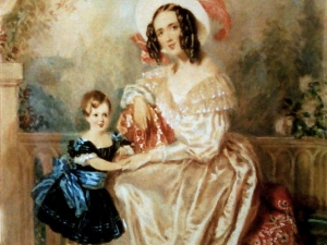 Lady Susan North and young Baron North